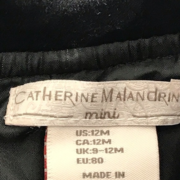 Catherine Malandrín black mini jacket size 12 - Picture 5 of 6